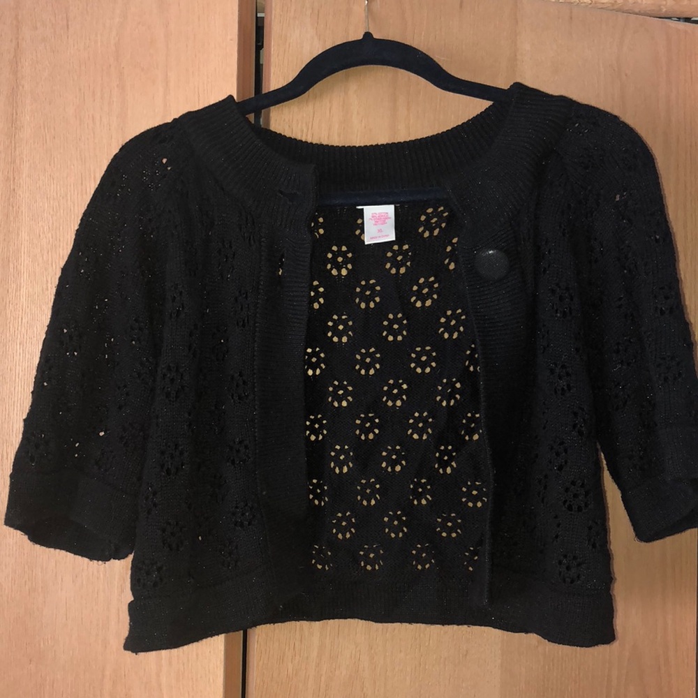 Xhileration black cardigan